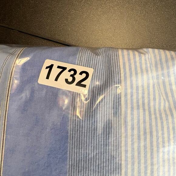 Gap Blue‎ Striped Tiered Button Front Shirt Dress Long Sleeve Size L Academia - Picture 7 of 7